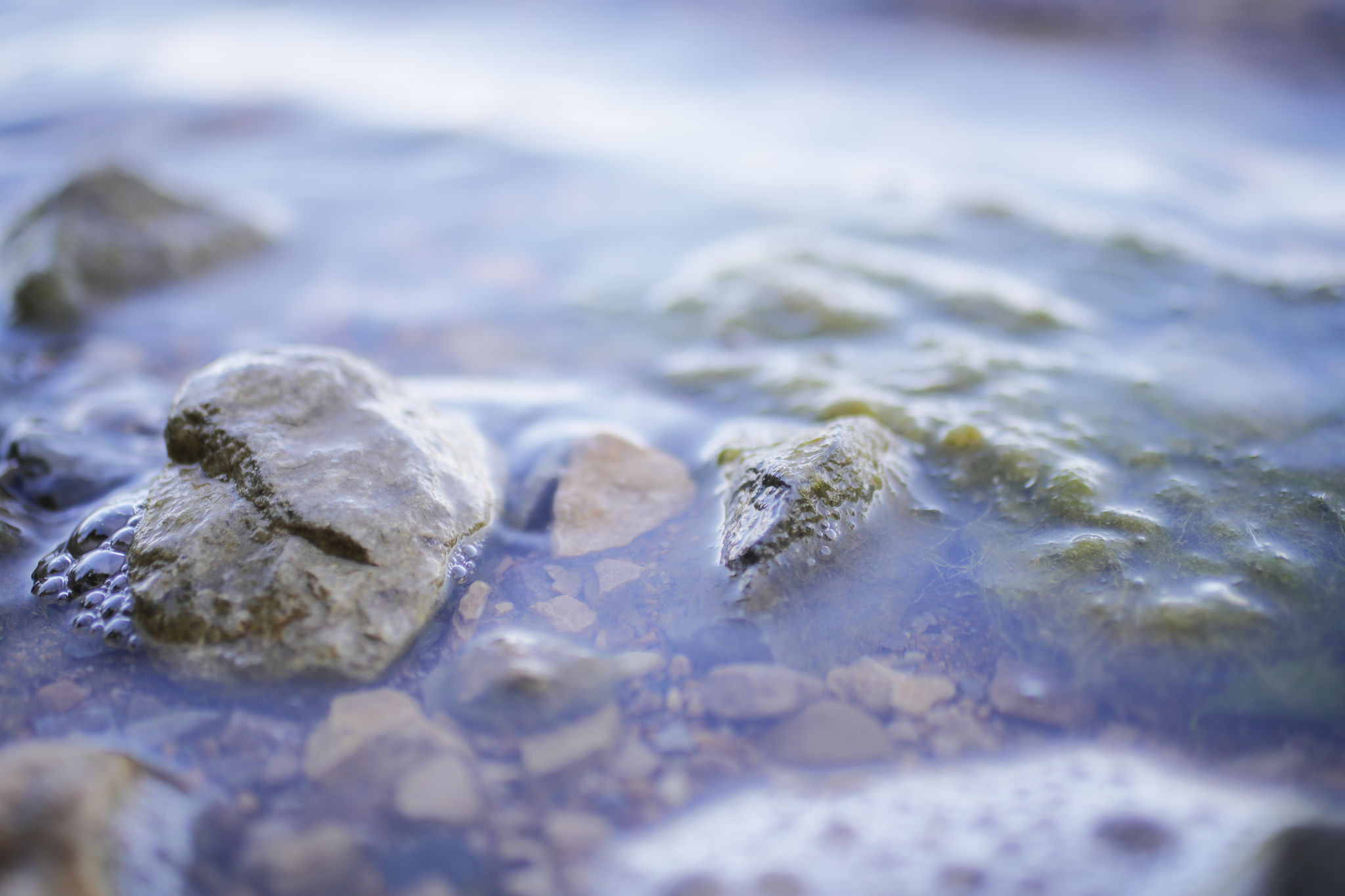 Water and rocks