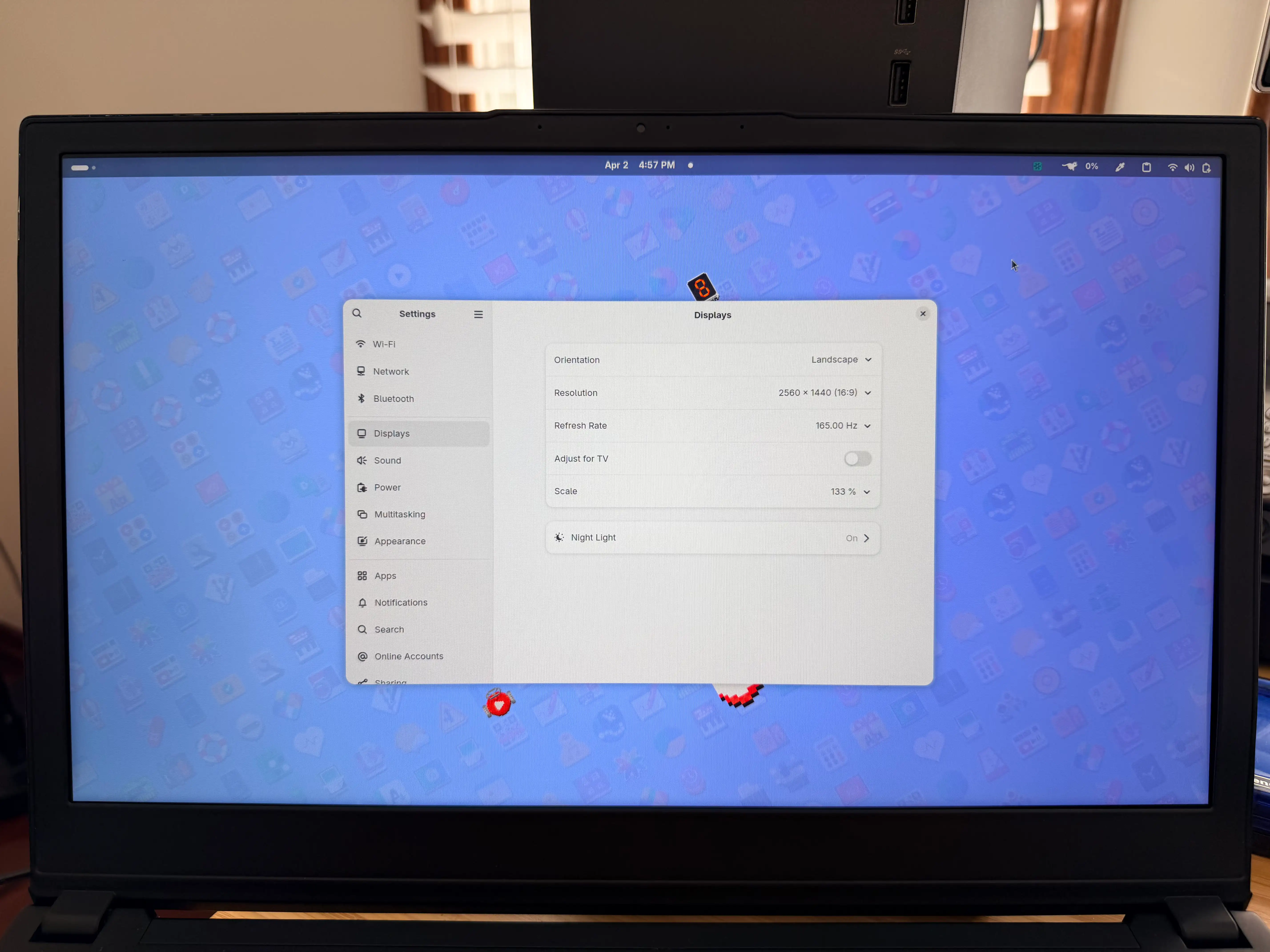 Pang12 with it's new screen
