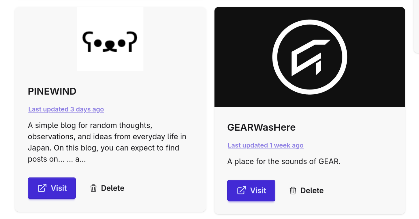 RSS feed support in BookLeaf